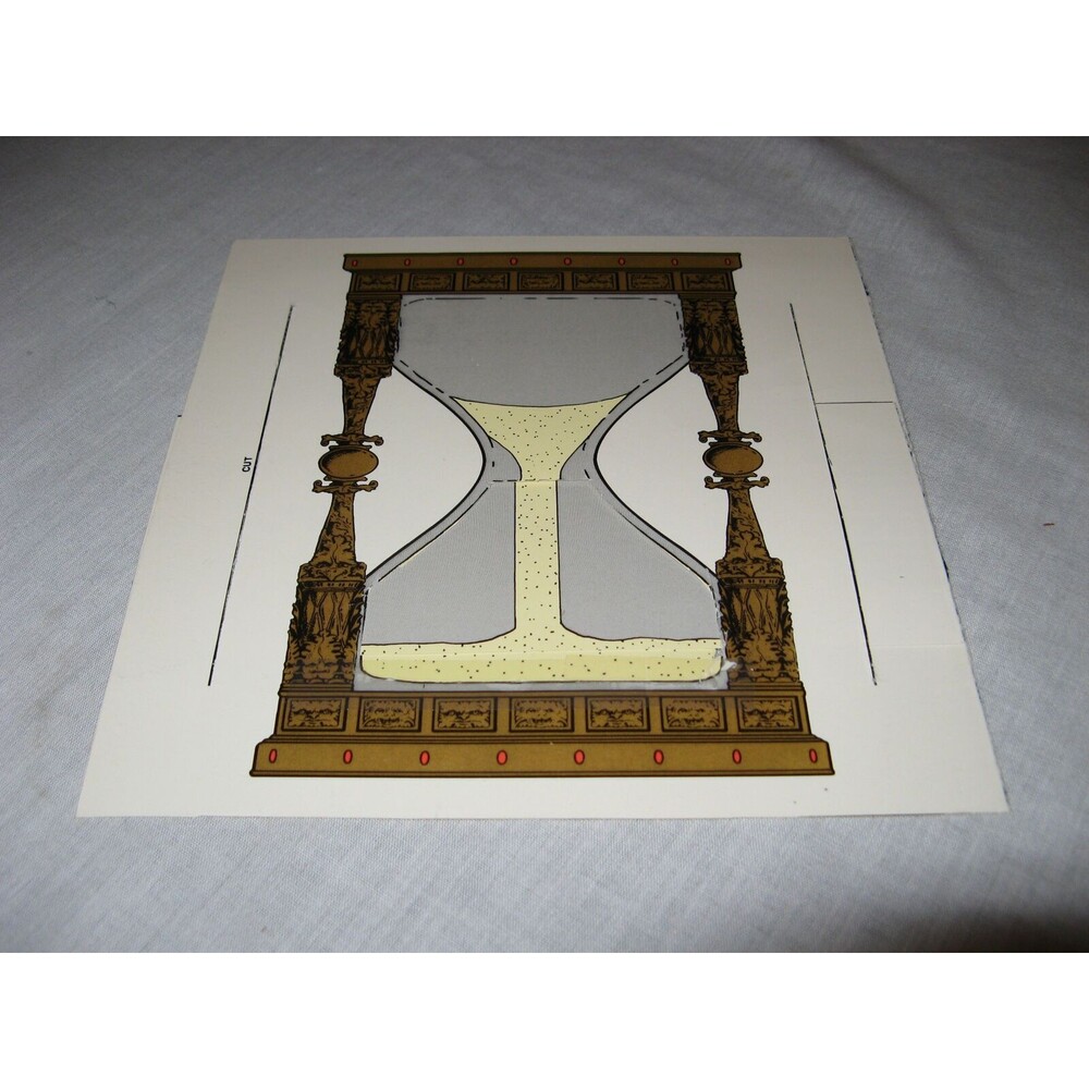 Mephisto's Hourglass Fanstasy Gaming Sliding Cardboard  D&D FF SEE DESCRIPTION